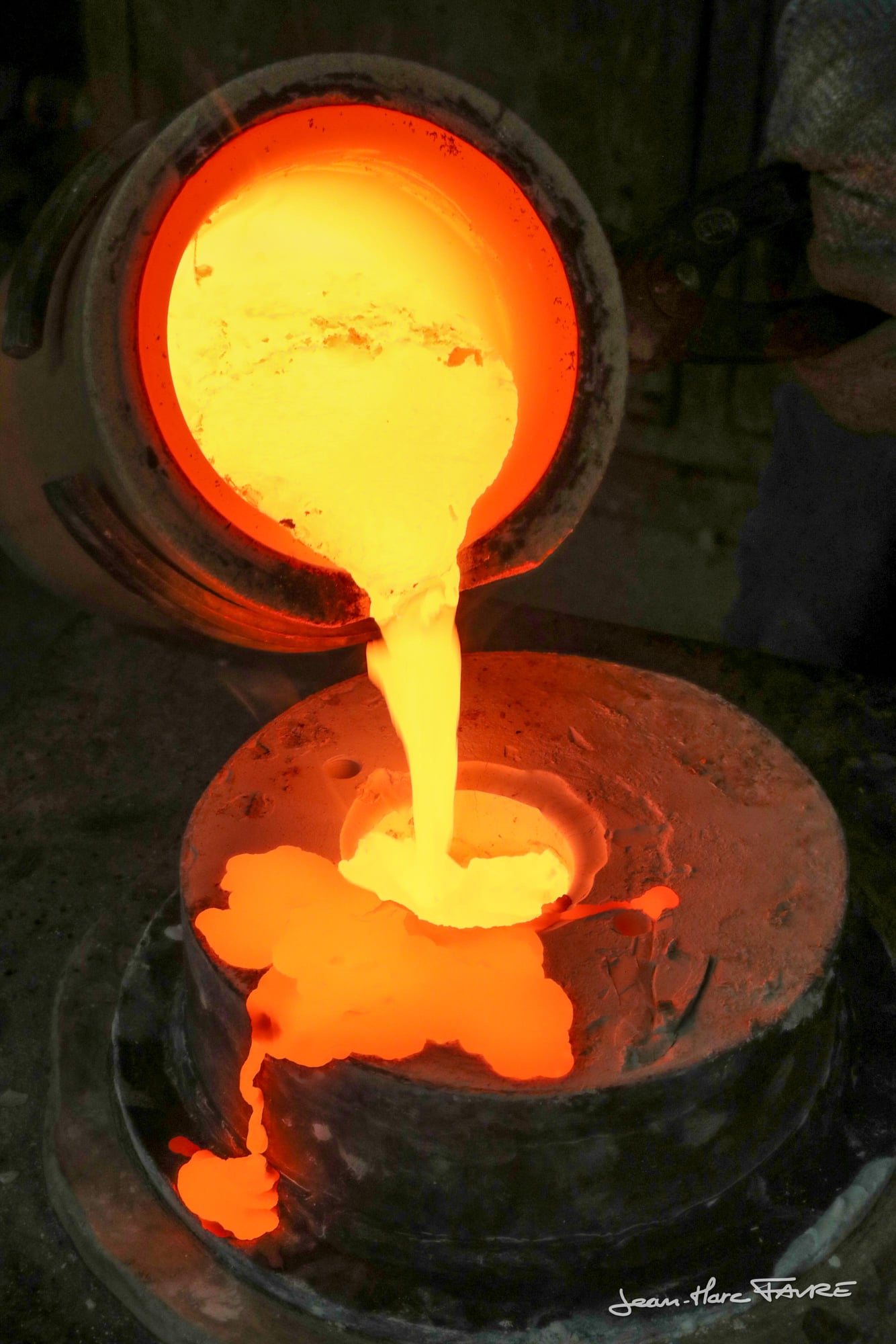 Visite à la fonderie Adobati