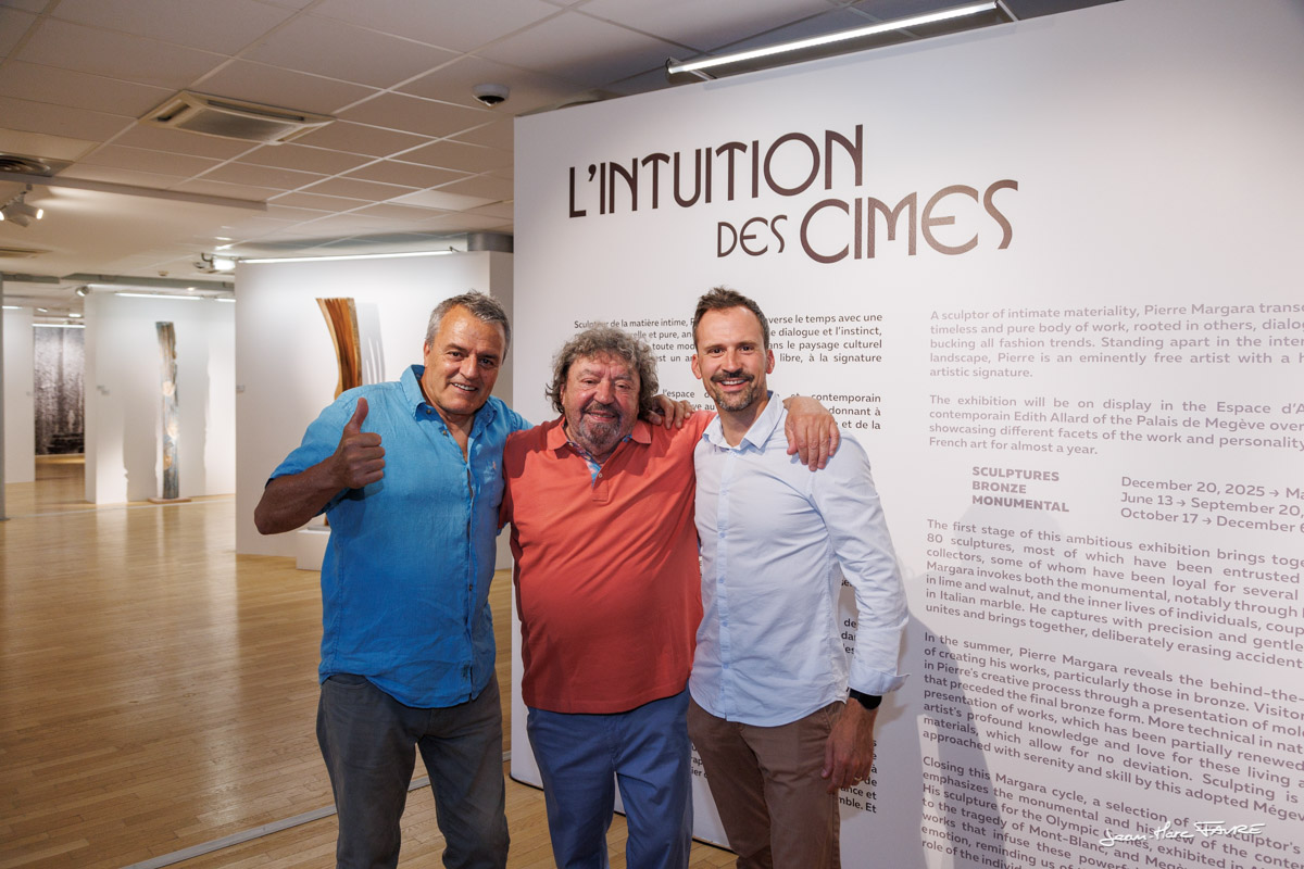 Vernissage Pierre Margara - Megève